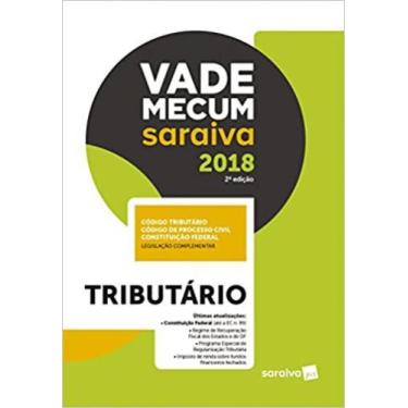 Imagem de Vade Mecum Saraiva - Tributário - 2ª Ed. 2018