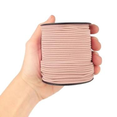 Imagem de Elástico Roliço Colorido - 2,2mm - 50 Metros- Cor Salmão- 147 Nybc