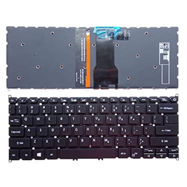 Imagem de Layout americano de substituição para laptop com teclado retroiluminado para Acer Swift 3 SF314-54 SF314-54G SF314-54G-52L8 SF314-56G SF114-32 SF314-41 SV3P-A80BWL 132CE3B00 NK1151700 B3 84 20101DKC01