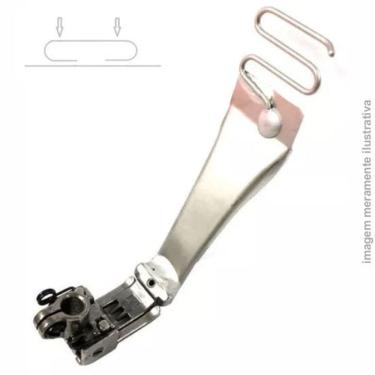 Imagem de Aparelho Para Pregar Viés Sobreposto Em Máquina De Costura Galoneira De 25Mm