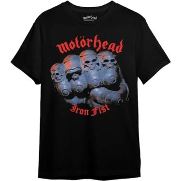 Imagem de Camiseta Motorhead Iron Fist (BR, Alfa, PP, Regular, Preto)