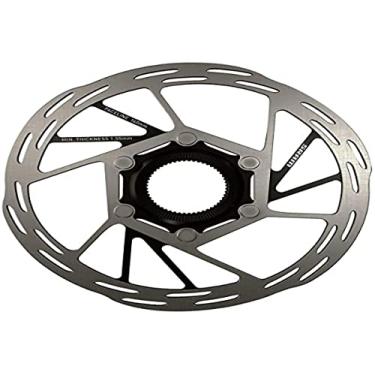Imagem de SRAM Rotor de freio a disco Paceline, 160 mm, trava central, prata/preto