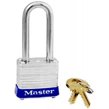 Imagem de Master Lock Cadeados com chave 7KALF-P812 3,5 cm - Quantidade 24