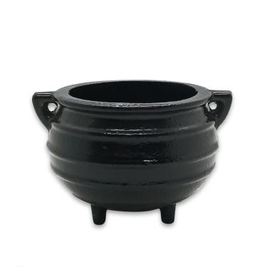 Imagem de Caldeirão Panela de Ferro Preto Decoração e Ritual Wicca 6cm