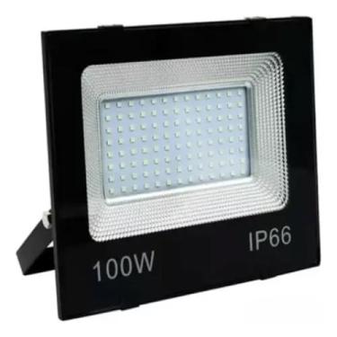 Imagem de Refletor Led 100w Smd Prova D´água Ip66 Holofote 6500k