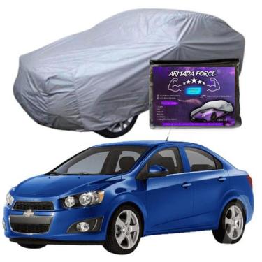 Imagem de Capa Cobrir Carro SONIC SEDAN 100% Forrada Armada Force 100% Impermeáv