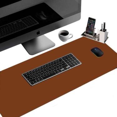 Imagem de DeskPad gamer Em Couro 100x30cm + porta copo - GENERTOY, 100X30, CARAM