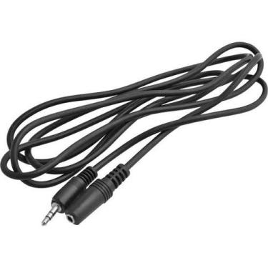 Imagem de Cabo Extensor Fone De Ouvido P2 Estéreo x J2 Estéreo 3m CBPD0014 Preto
