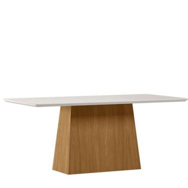 Imagem de Mesa Jantar Retangular 180 x 90 Com Vidro 3mm Lily Sem Cadeiras - Ype 