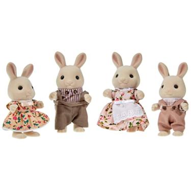 Imagem de Família Dos Coelhos De Leite Sylvanian Families Multicor