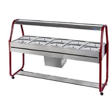 Imagem de Self Service 10 Cubas Montado Linha Tradicional Refrigerado SR 10 Ibet