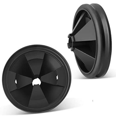 Imagem de Protetores contra respingos para descarte de lixo, 9,5 cm para a série Insinkerator Evolution, defletor silencioso para pia de pia de cozinha, borracha para dreno, peças de reposição, junta de