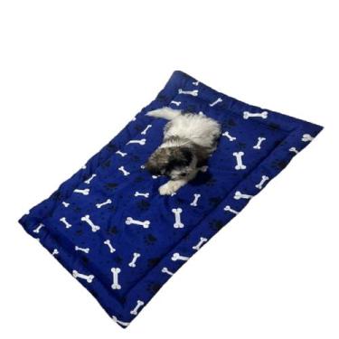 Imagem de Colchão Caminha Pet Fundo Impermeável 1,00 x 0,70 Grande Confortável e