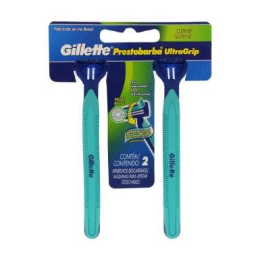 Imagem de Aparelho Barbear Gillette Prestobarba Ultragrip Cabeça Móvel Masculino