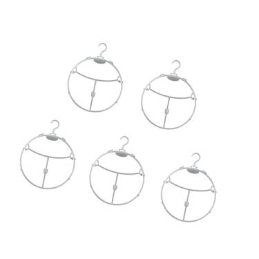 Imagem de Ｂｅｓｇａ 5 peças cabides de roupa íntima suporte espaço economizar roupas prendedores redondos para casa quarto, Pequeno