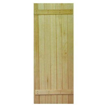 Imagem de Porta de Madeira Maciça Mexicana Com Trava Externa Casmavi de Cedro Ar
