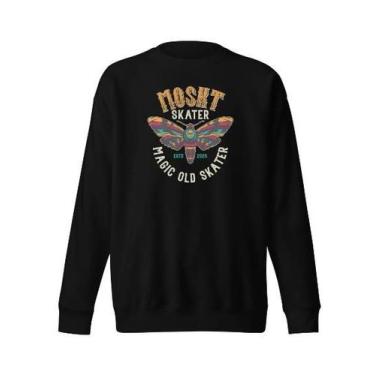 Imagem de Moletom Moskt  skate logo, Preto, G