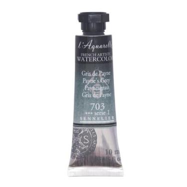 Imagem de Tinta Aquarela Sennelier Extra Fine 10ml S1 703 Payne's Grey