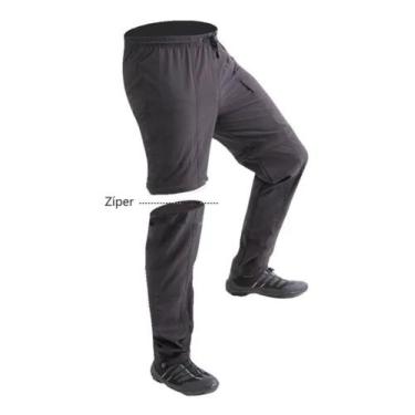 Imagem de Calça Vira Bermuda Mar Negro Com Elastano Pesca Uv+50 Hidronatic P Ao 