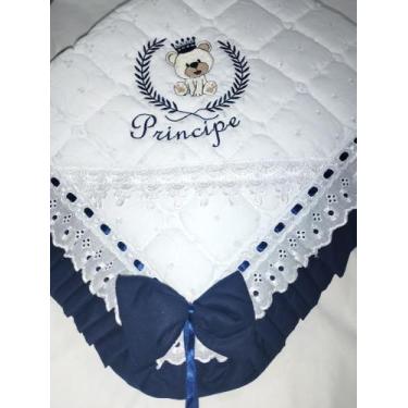 Imagem de manta gripir principe - brilho baby, azul marinho