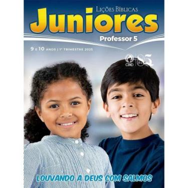 Imagem de Revista Lições Bíblica Juniores Professor 1º Trimestre 2025 - CPAD