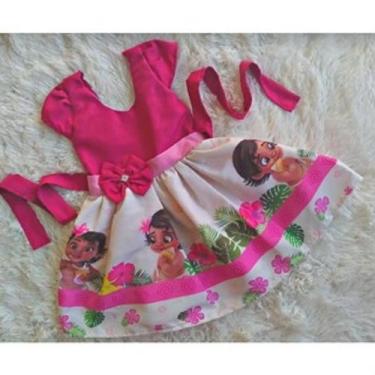 Imagem de Vestido Temático Infantil Moana Baby - AUREA, P