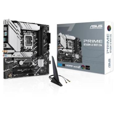Imagem de Placa-Mãe ASUS Prime B760M-A Wi-Fi, Intel LGA 1700, mATX, D4,DDR4, Wi-