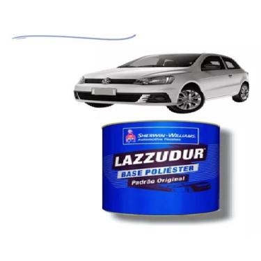 Imagem de Tinta automotiva poliester prata 900ml Lazzuril - sherwim-willims, pra