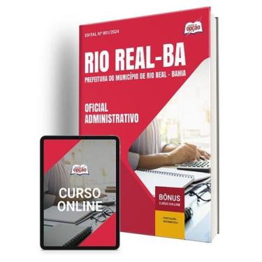 Imagem de Apostila Prefeitura de Rio Real - BA 2024 - Oficial Administrativo