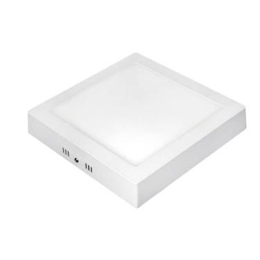 Imagem de Painel Plafon Led de Sobrepor Taschibra Quadrado 24W, Luz Branca 6500K
