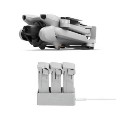 Imagem de Hub de carregador para bateria DJI Mini 3/Mini 4 Pro, três baterias em sequência de carga