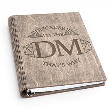 Imagem de SMONEX Caderno branco Dungeons And Dragons – Diário em branco e forrado para notas de jogo, rastreamento, desenho e mais – Kit essencial de acessórios DnD – Gravação Dungeon Master