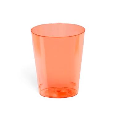 Imagem de Cropac, Kit 200 uni Copo Para Doce Mousse Copinho de Brigadeiro 50ML Festa Infantil Festas Decoração - Colorido Cor:Laranja Neon