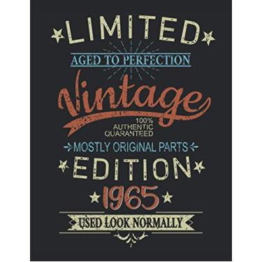 Imagem de 56th Birthday Limited 56 Years Edition 1965 Graphic Deko Vintage: PUZZLE BOOK - Funny retro birthday present, gift idea - A4 (8. 5x11) - 101 pages - ... sketch, planner, birthday, vintage, saying