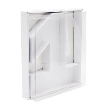 Imagem de SHENGHE Caixa de Cupcake de Presente de Charcutaria com Número de Papelão Preenchível de 12" com Tampa e Embalagem de Doces (1)