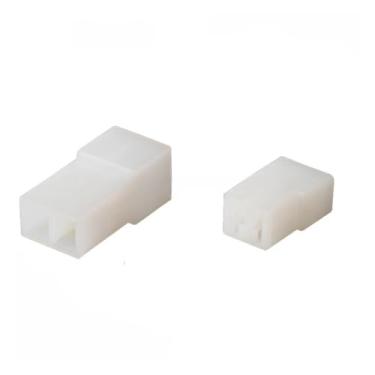 Imagem de 5-50 Conjuntos De Tomada Automotiva Não Selada De 2 Pinos, Conector Elétrico Macho E Fêmea, Soquete De Chicote De Fios Com Terminal 180924-5 180923-5(Female and Male)