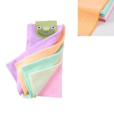 Imagem de Conjunto de Pano Flanela Multiuso De Bichinhos Microfibra C/ 5 Peças