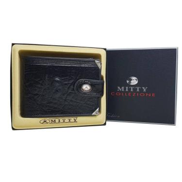 Imagem de Carteira Mitty Em Couro Preto - M0F