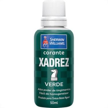 Imagem de Globo Corante Xadrez Verde     50 Ml - Kit C/12 Pc - GLOBO / XADREZ