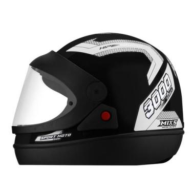 Imagem de Capacete Fechado Moto Mixs Automatic Masculino Feminino Segurança Conf