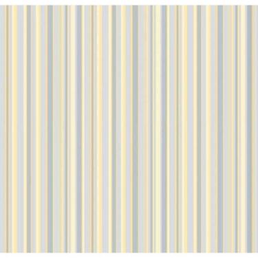 Imagem de Papel De Parede Safari Friends Listrado Amarelo Sf6214