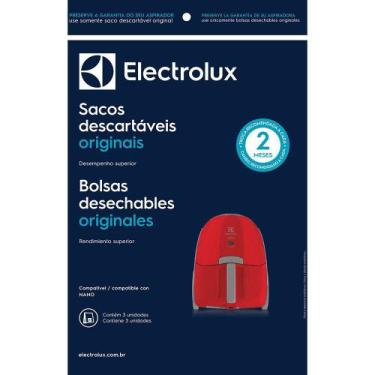 Imagem de Saco Original Aspirador Electrolux Nano SBENA Kit 3 Und