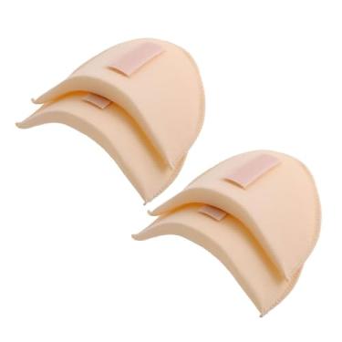 Imagem de SZMUHLNY 4 pares de ombreiras para roupas femininas, sem necessidade de costura, antiderrapante, removível, reutilizável, esponja, esponja, almofadas de ombro para homens, blazer, roupas, acessórios