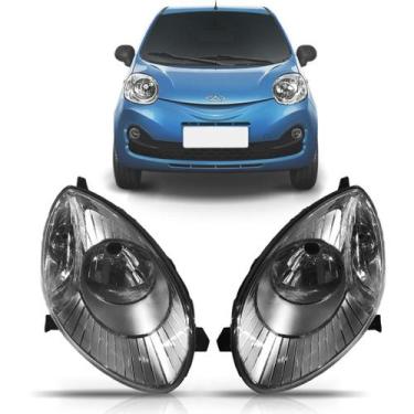Imagem de Farol New Chery QQ 2016 2017 2018 - SP ACESSÓRIOS, Esquerdo