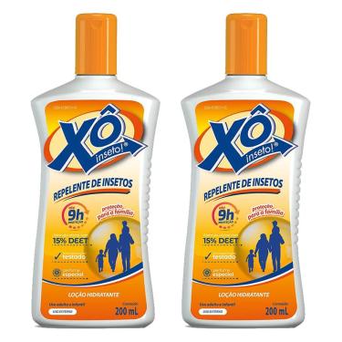 Imagem de Xô Inseto Repelente De Insetos Repele O Mosquito Da Dengue Proteção Para Toda A Família 2x 200ml
