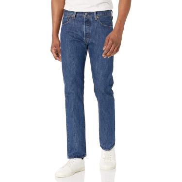Imagem de Jeans Levi's 501 Original Fit para homens Dark Stonewash 34 L x 32 L