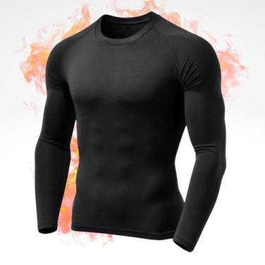 Imagem de Camisa Térmica Masculina Frio Intenso Flanelada Esquenta - PinkMan