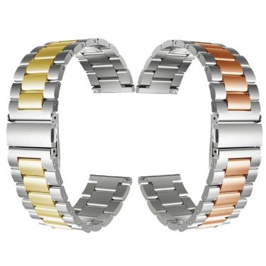 Imagem de Kit 2 Pulseiras Smartwatch Inox Relogio Inteligente