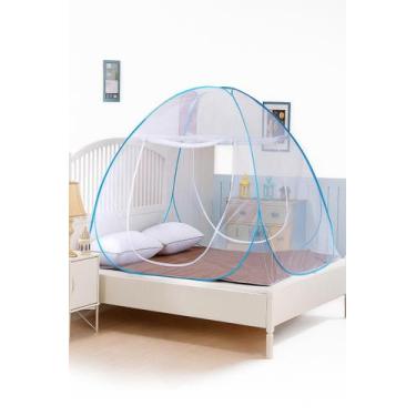 Imagem de Mosquiteiro Tenda Cama Solteiro Dobrável Pratico E Portátil - LIFELONG