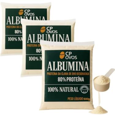 Imagem de Albumina CP Ovos - 80% Proteína - Suplemento Natural 1,5kg